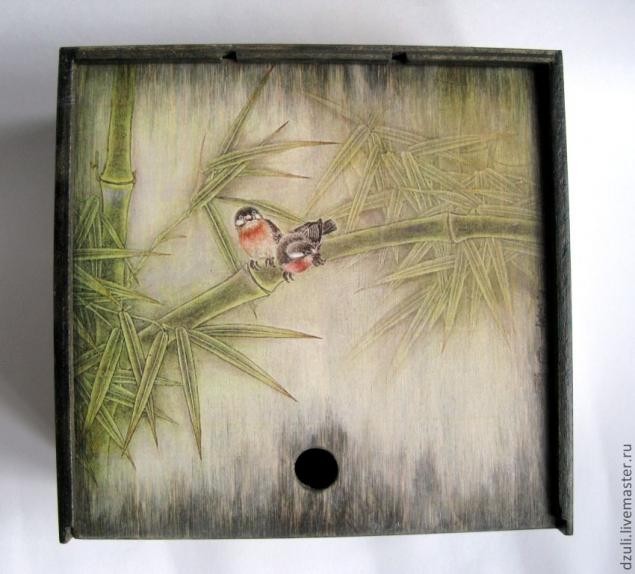 ​Состаренный фон под вживление лазерной распечатки: мастер-класс, часть 3