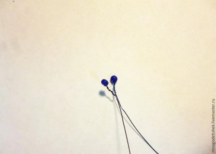 ​Создаем брошь в стиле гжель: часть 1