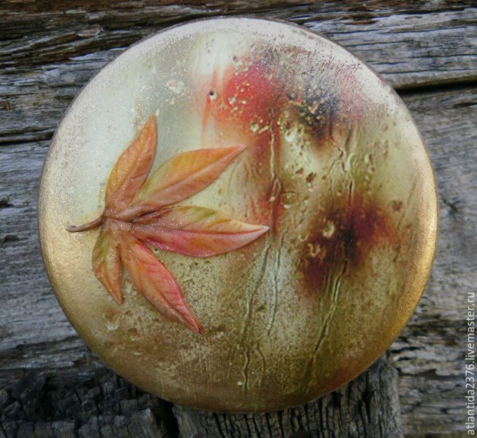 Декорируем шкатулку "Осенний дождь": часть 3