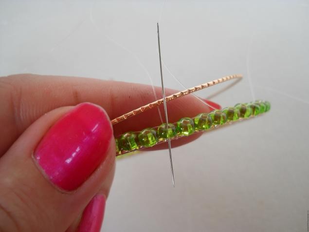 Ажурный браслет "Бабочки": часть 2