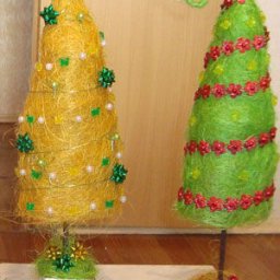 Мастер-класс по изготовлению стилизованной елки