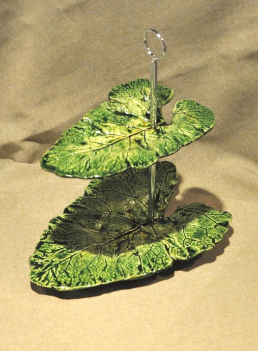 ​Мастер-класс по изготовлению оригинального блюда "Листья": часть 3