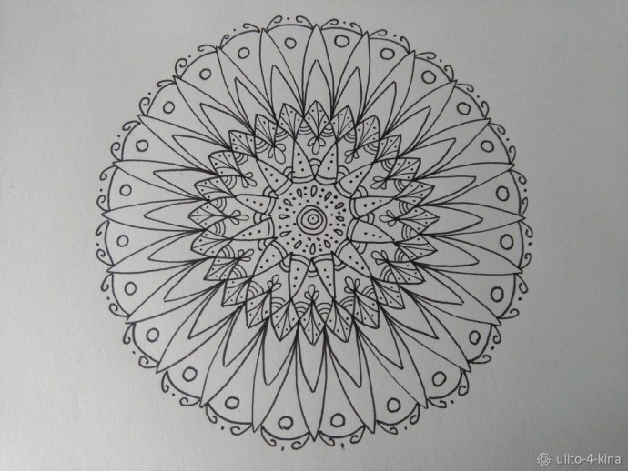 Медитативное творчество по рисованию мандалы: часть 2