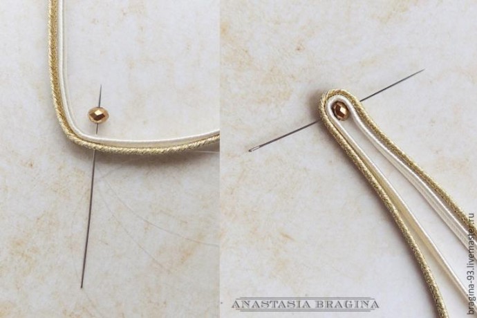 ​Создание сутажной броши "Лавры Афродиты": часть 1