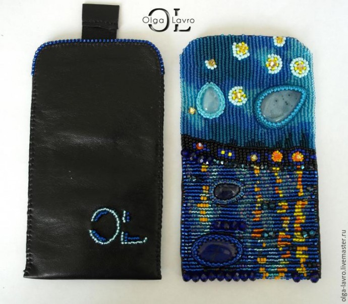 Чехол для телефона по мотивам картины Ван Гога "Звёздная ночь над Роной" Чехол для телефона по мотивам картины Ван Гога "Звёздная ночь над Роной"