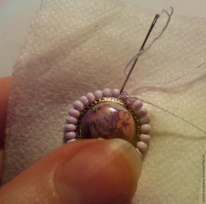 Серьги "Рассвет в Париже"