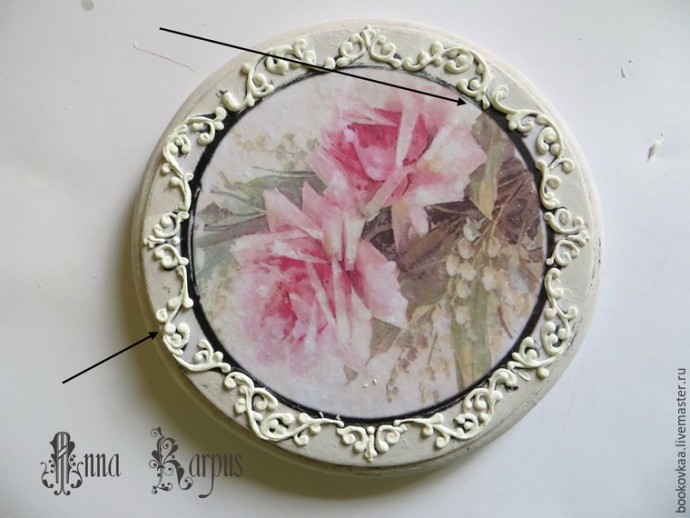 ​Мастер-класс по декору кухонной доски "English breakfast": часть 2