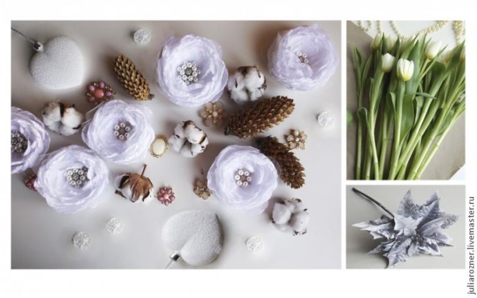 ​Мастерим свадебный букет: часть 1