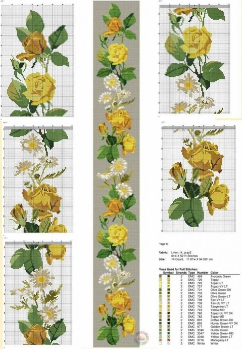 Цветочные мотивы: часть 13