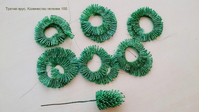 Елочка из бисера для вашего вдохновения