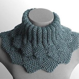 Как вязать край зубчиками на спицах