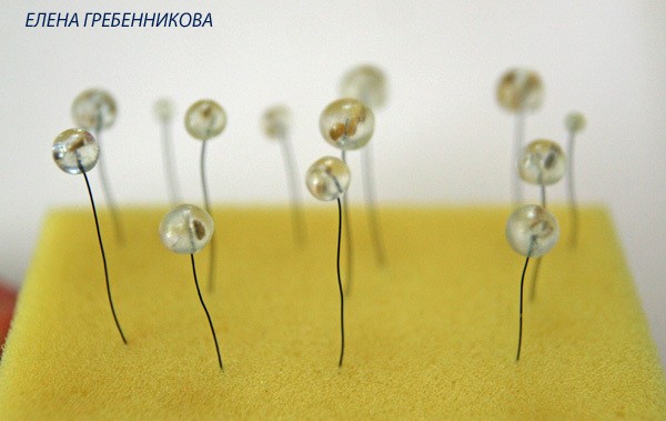 ​Красная смородина из эпоксидной смолы: часть 2