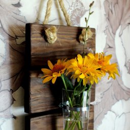 Панно-ваза в лофт стиле