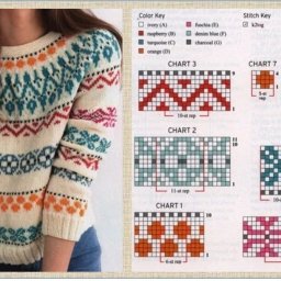 ​Узоры для жаккарда