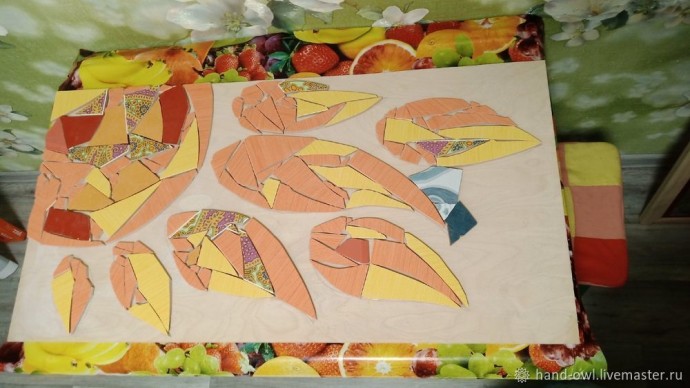 Делаем панно из битой плитки: часть 1