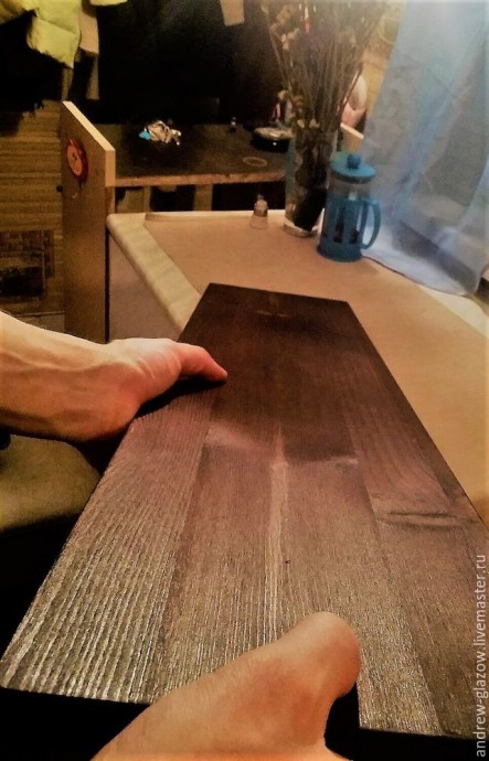 Фамильное панно в технике String Art