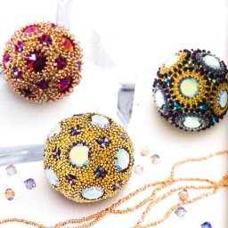 Шары из бисера