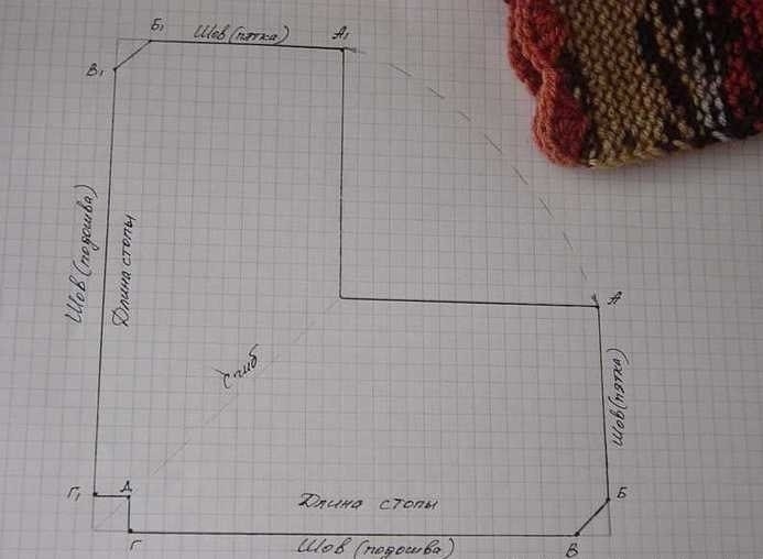 Прямоугольные тапочки