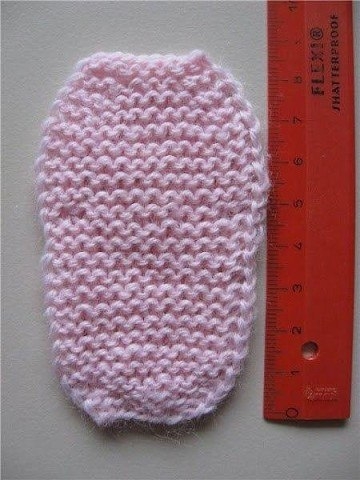 Пинетки - ботиночки. Описание