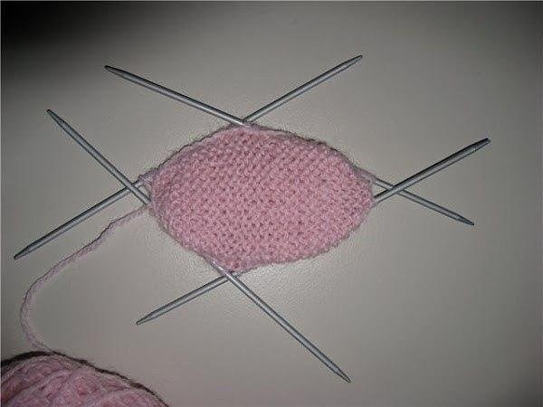 Пинетки - ботиночки. Описание