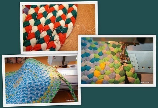 КОВРИК ИЗ ФУТБОЛОК