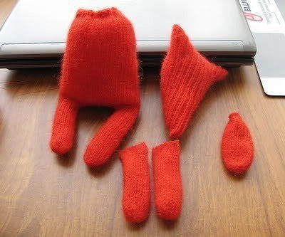 Лисенок из одинокой перчатки