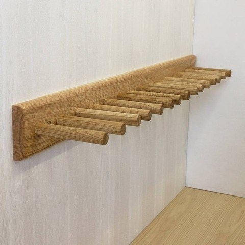 Полка для обуви: и необычно, и чисто