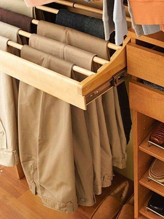 Как правильно организовать хранение в шкафу