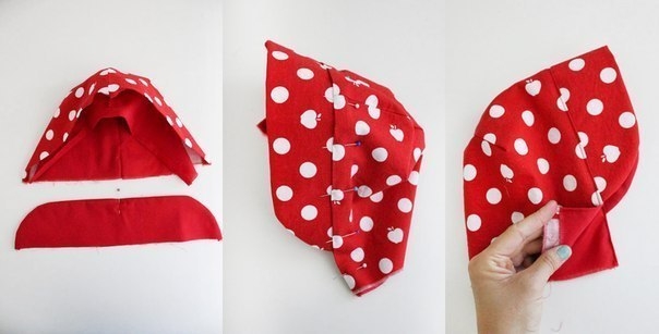 МК Шьем летний чепчик для малышки