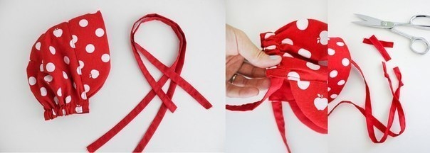 МК Шьем летний чепчик для малышки