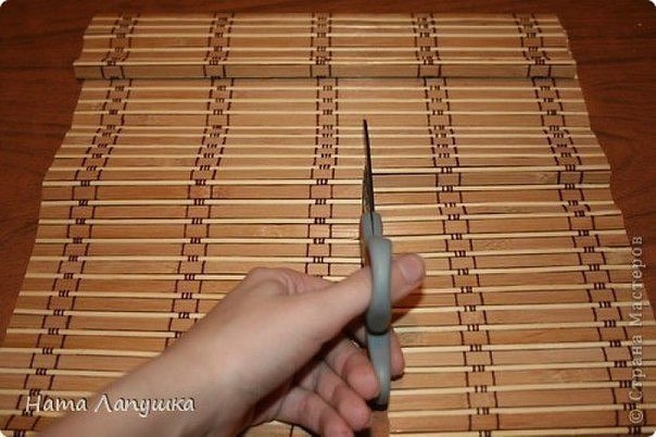 Сундучок из деревянной салфетки