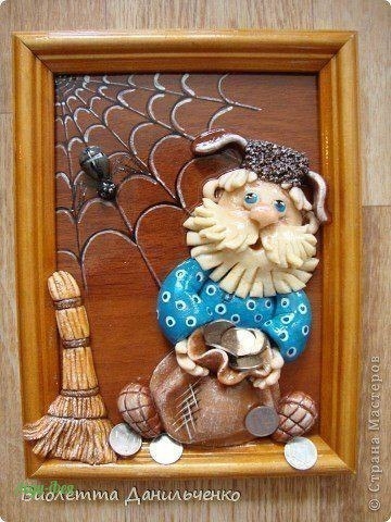 Картины и панно из соленого теста