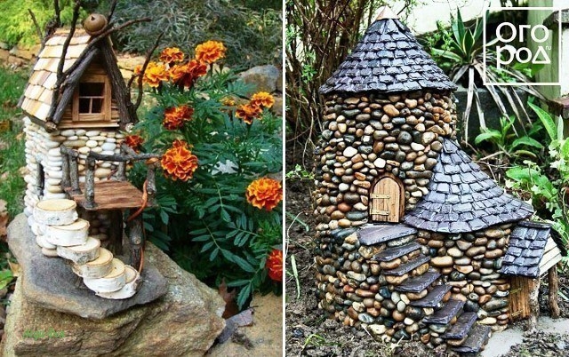 Оригинальная идея для декора сада.