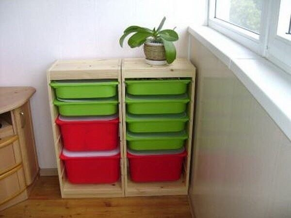 Организация хранения на балконе. Всем порядка и уюта