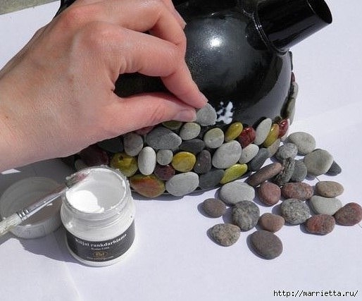 Идея декора старого чайника Идея декора старого чайника