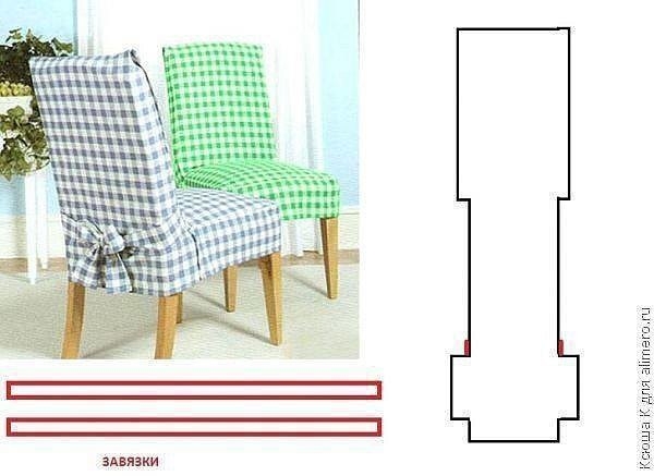 Шьем чехлы на стулья. От идеи к результату!