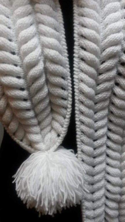 Шарф Азиатский колосок.