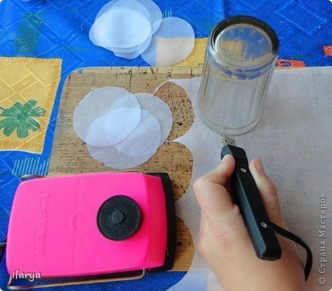 Пышный цветок. Мастер-класс