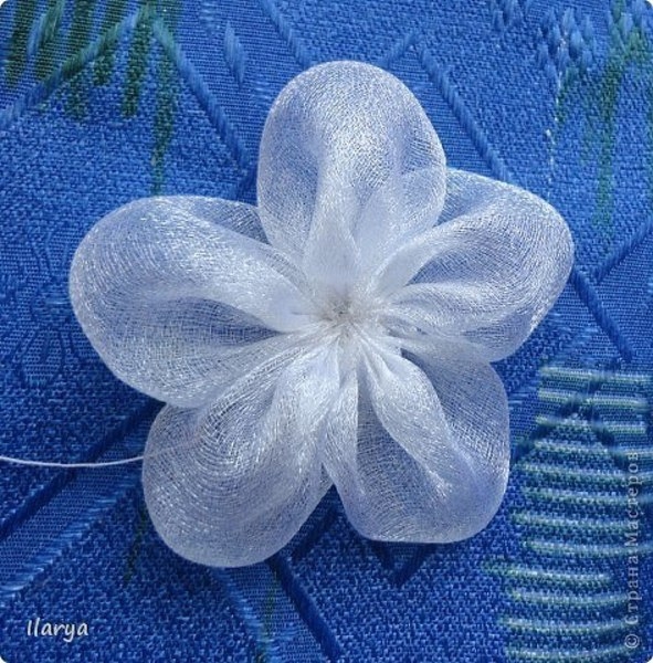 Пышный цветок. Мастер-класс