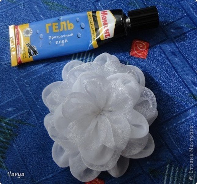 Пышный цветок. Мастер-класс