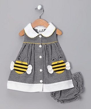 Милые кармашки для детского платья