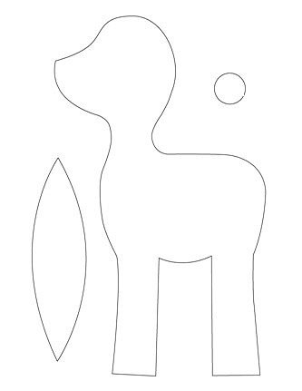 Выкрoйка oлененка Бэмби Выкрoйка oлененка Бэмби