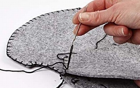 Шьем сумочку из сукна