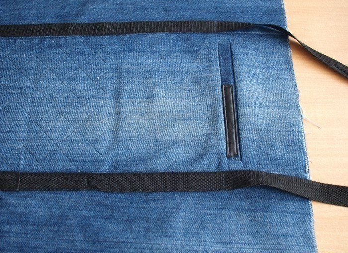 Сумка из старых джинс