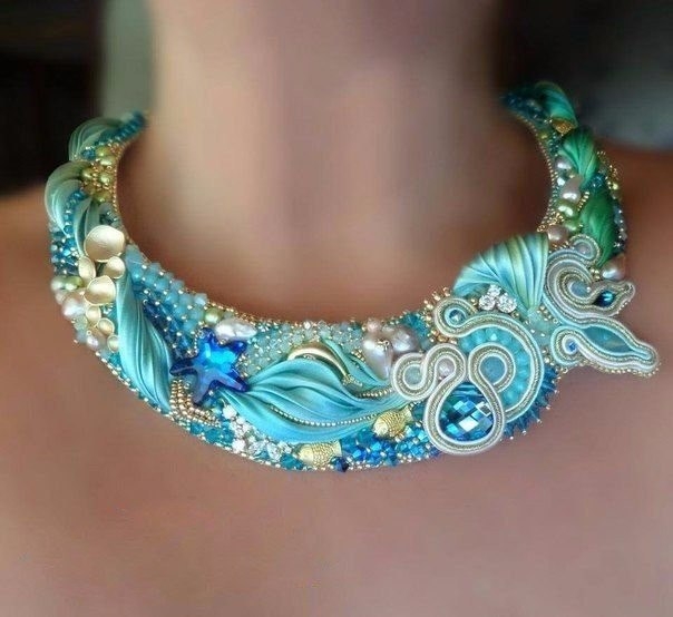 Шикарные украшения, сделанные в японской технике шибори