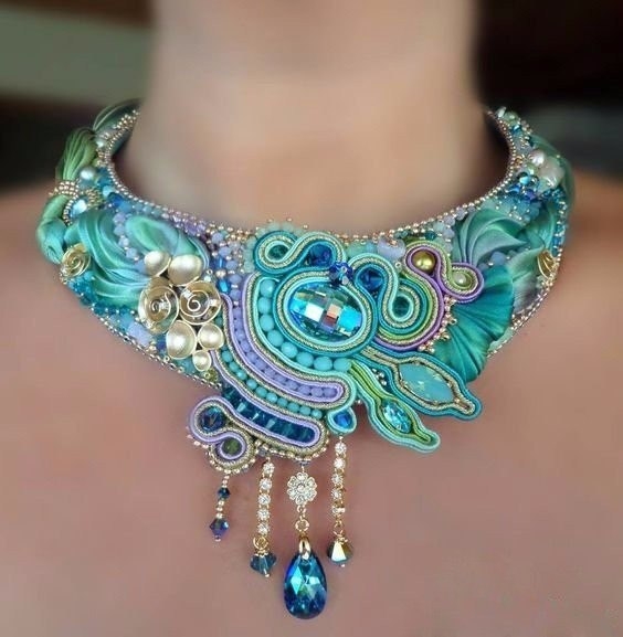 Шикарные украшения, сделанные в японской технике шибори