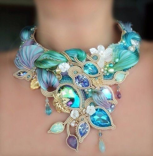 Шикарные украшения, сделанные в японской технике шибори