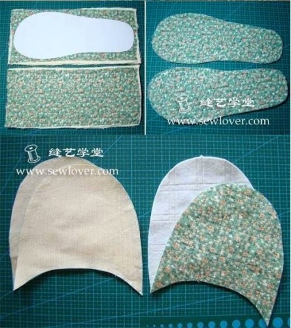 Шьем домашние тапочки!