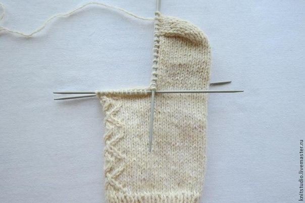 Вяжем шерстяные носки на 5 спицах. Мастер-класс Вяжем шерстяные носки на 5 спицах. Мастер-класс