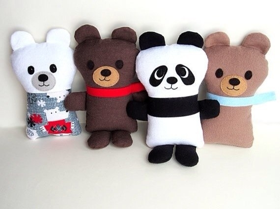 Забавные игрушки-подушки. Идеи для вдохновения